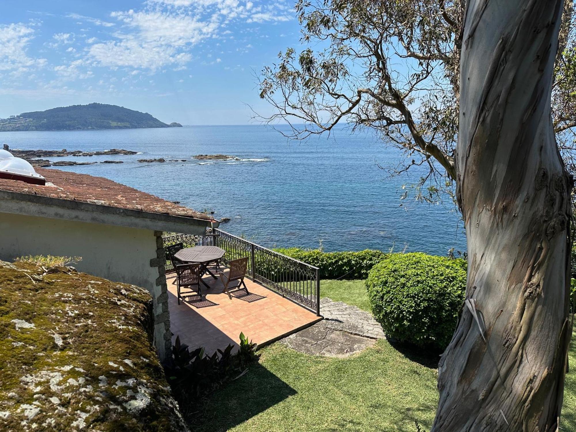 Villa Casas 1ª línea ría de Vigo Exterior foto