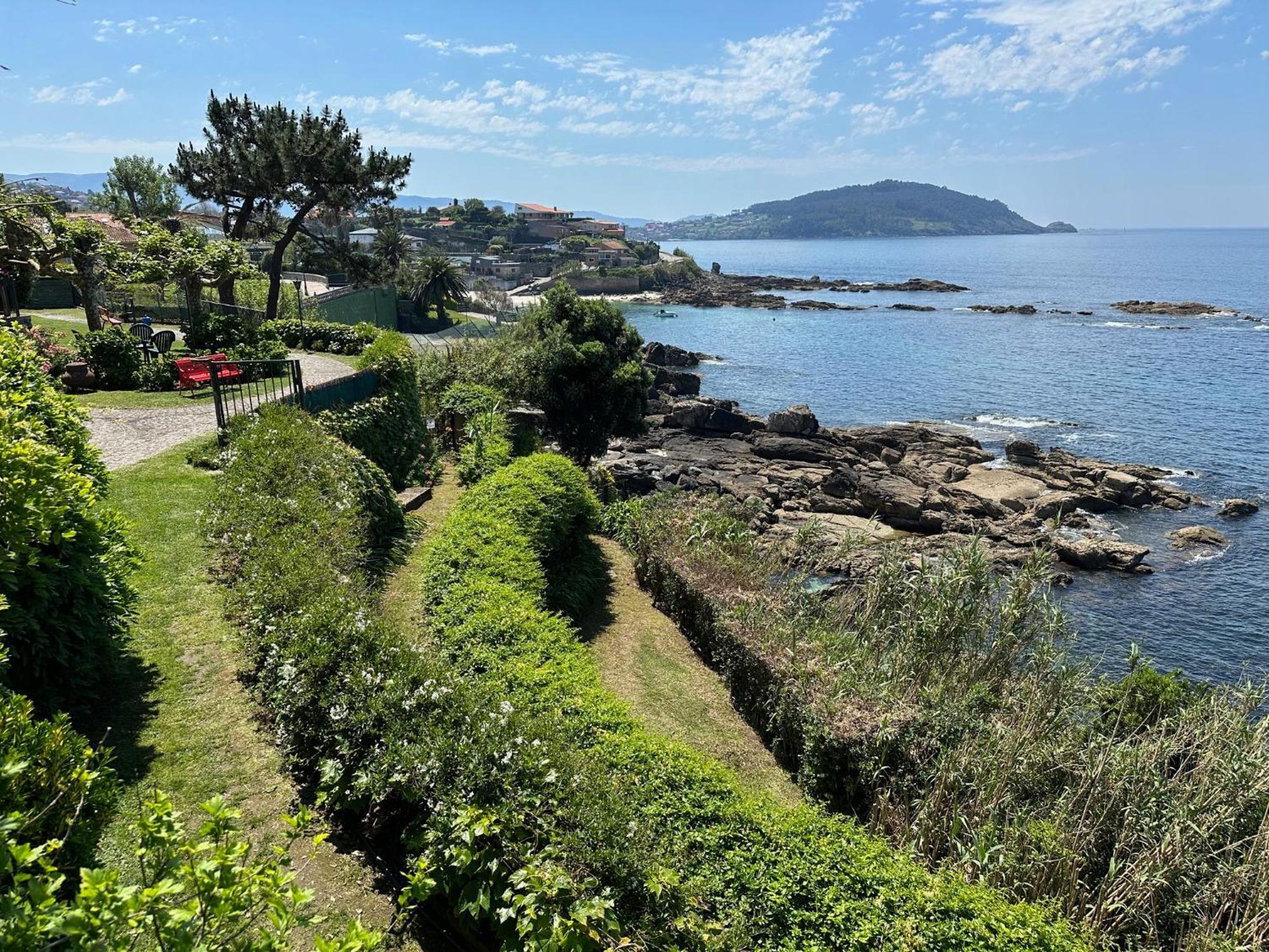 Villa Casas 1ª línea ría de Vigo Exterior foto